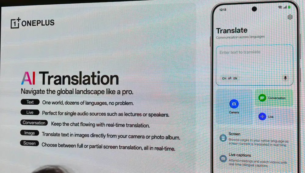 AI Translation es el nuevo sistema avanzado de traducción con IA de OnePlus