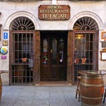 Fachada del Restaurante El Lagar en Aranda de Duero