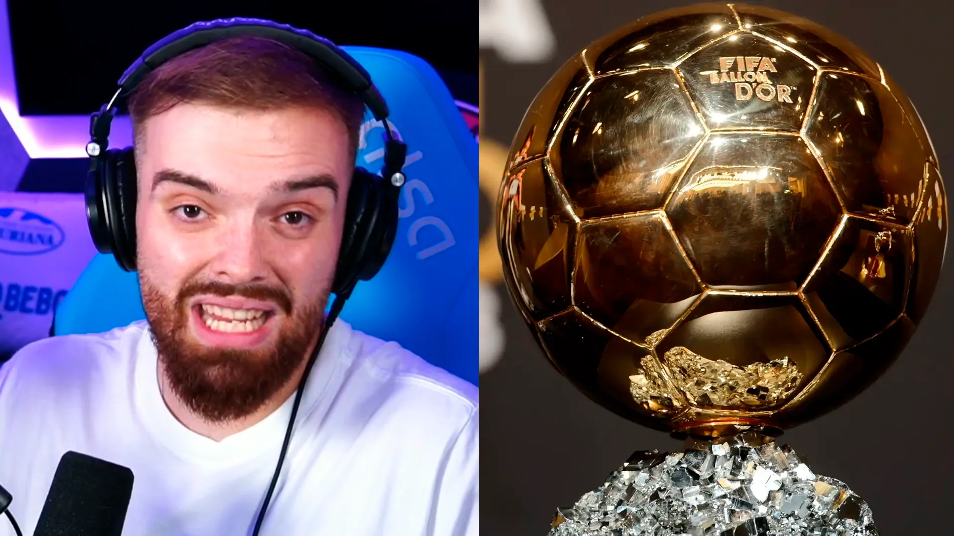 Ibai Llanos habla del Balón de Oro de este año y apunta a un nombre que muchos daban ya por descartado