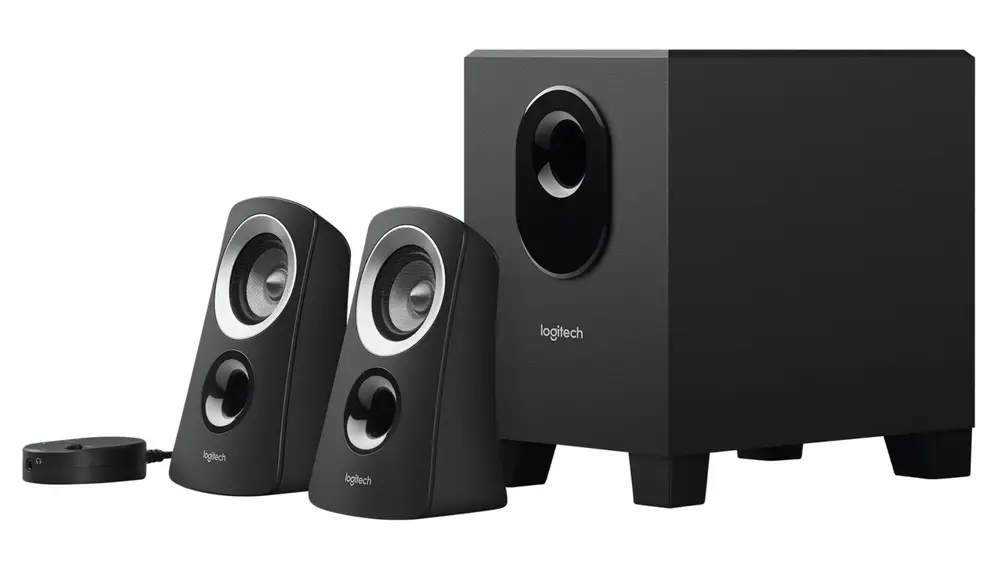 Estos altavoces tienen una potencia total de 25 vatios (RMS)