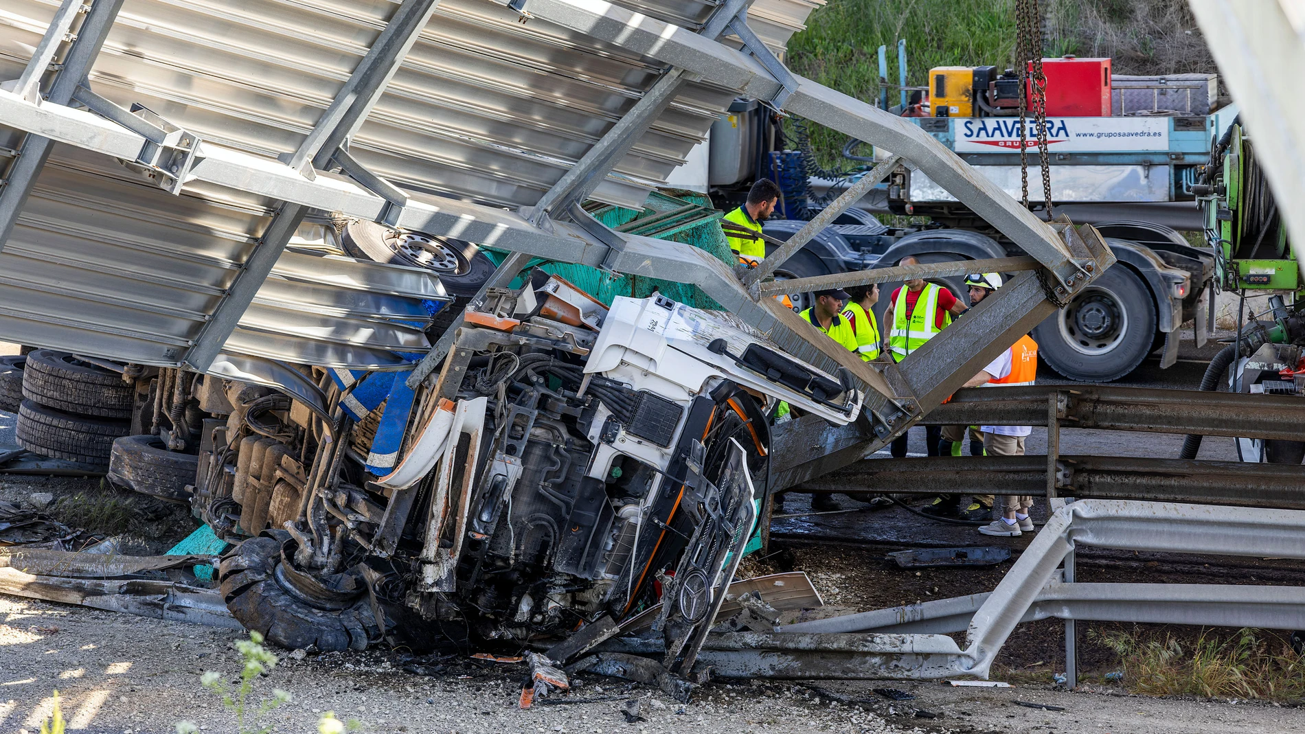 Accidente de tráfico en Burgos ocurrido este año en Burgos