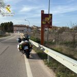 Control de la Guardia Civil en Pioz (Guadalajara)