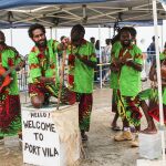 Grupo de música en Vanuatu
