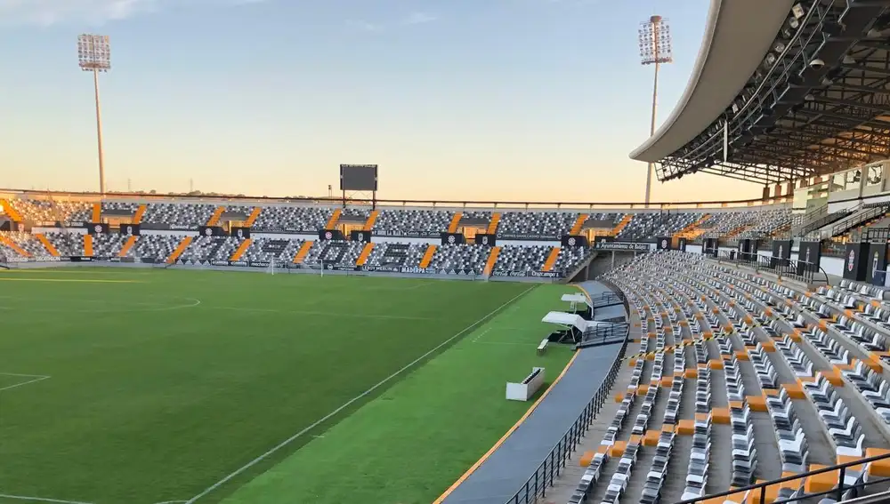 El estadio del Club Deportivo Badajoz