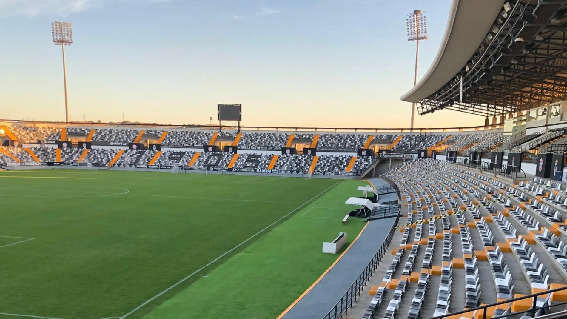 El estadio del Club Deportivo Badajoz