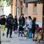 Desalojados los okupas que llevaban meses instalados en un céntrico edificio de Granada