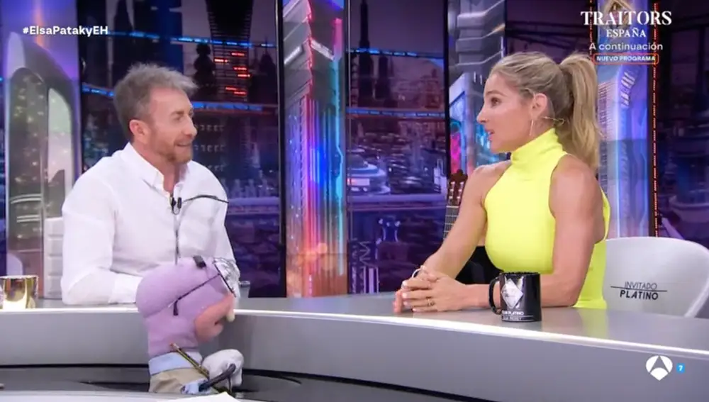 Captura de Elsa Pataky en 'El Hormiguero'