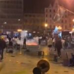 Batalla campal entre hinchas del Betis y el Chelsea en Breslavia