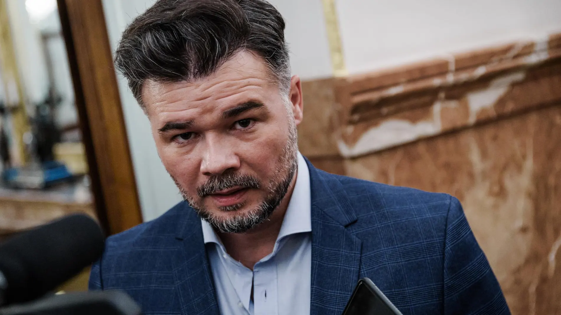 VÍDEO:Rufián ve a PSOE "cercado" como pieza de "caza de mayor"y cree que legislatura depende de Junts:"Veremos qué pasa"