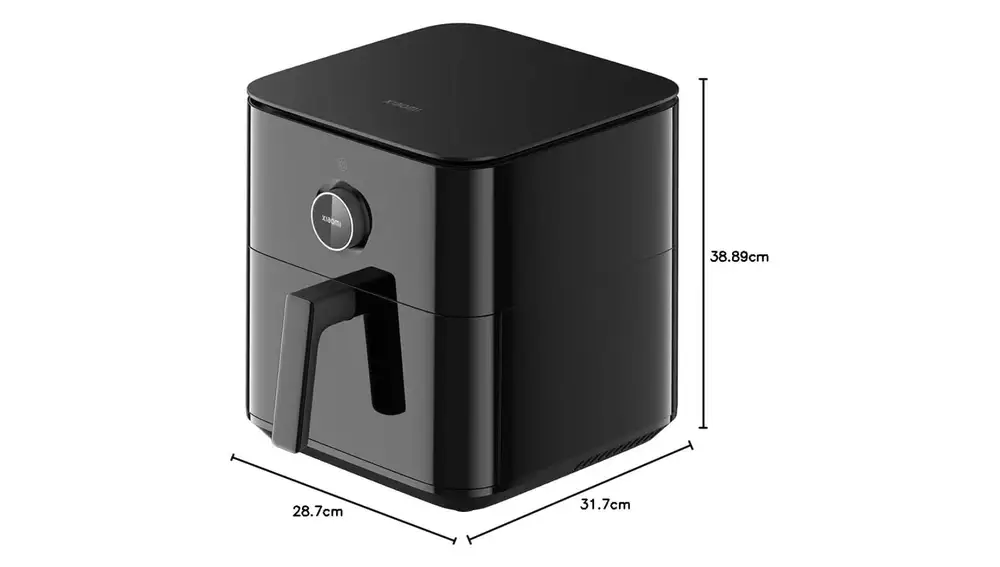 Dimensiones de la Xiaomi Smart Air Fryer 6.5L