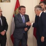 El consejero de la Presidencia, Luis Miguel González Gago, participa en la reunión del Comité preparatorio de la Conferencia de Presidentes, que preside el ministro de Política Territorial y Memoria Democrática, Ángel Víctor Torres.