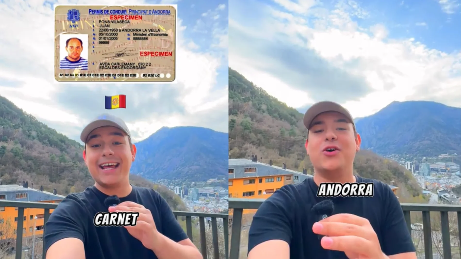 Un andorrano compara el permiso de conducir de Andorra con el de España: “No tienen puntos”