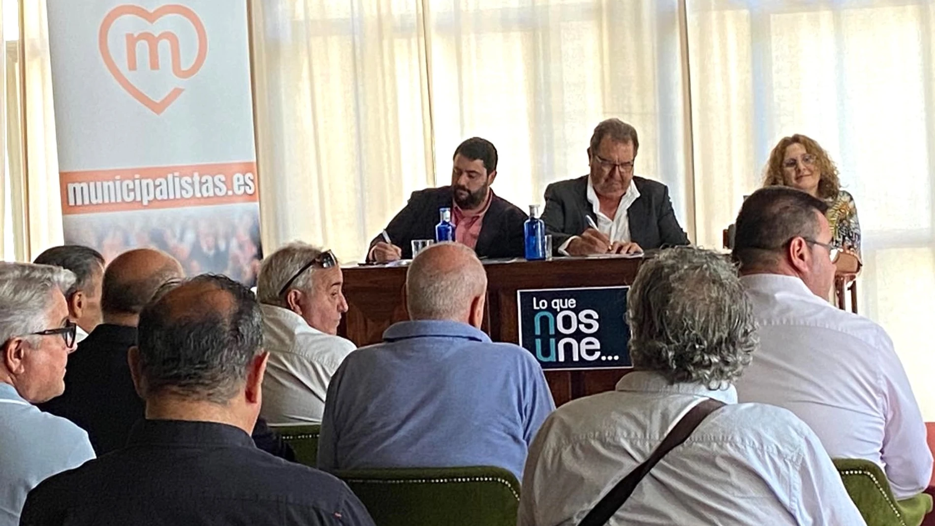 Acto de Unión Municipalista hoy en la ciudad de Alicante