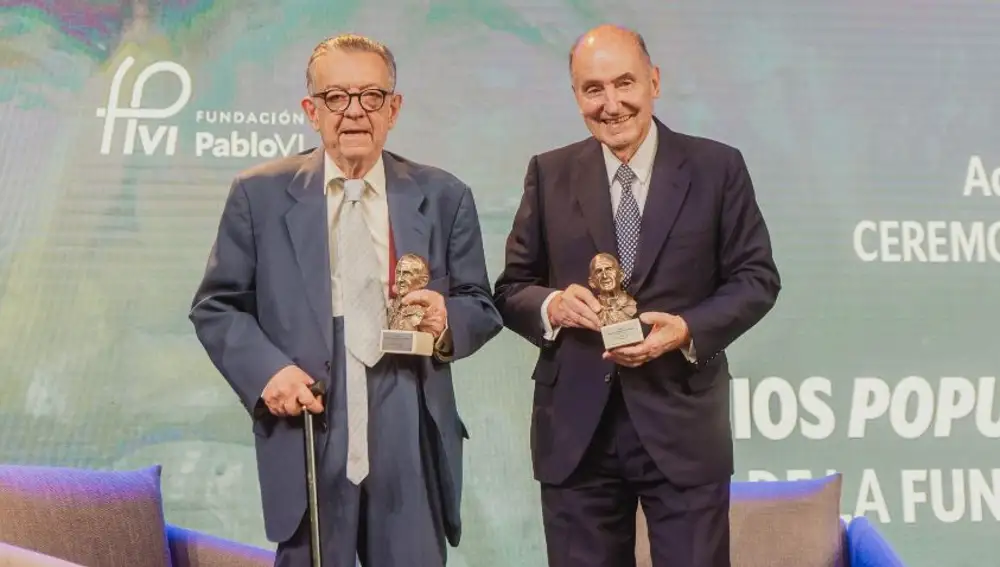 Los dos galardonados