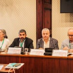 Los comparecientes de la comisión de Derechos Sociales e Inclusión celebrada hoy en el Parlament