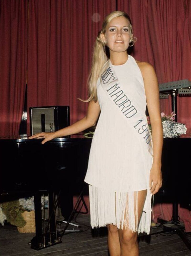 Bárbara Rey se prepara para Miss España 1970