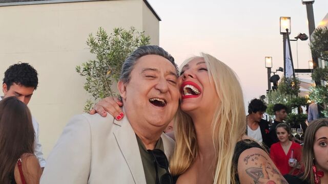 Los actores Mariano Peña y Christina Rapado