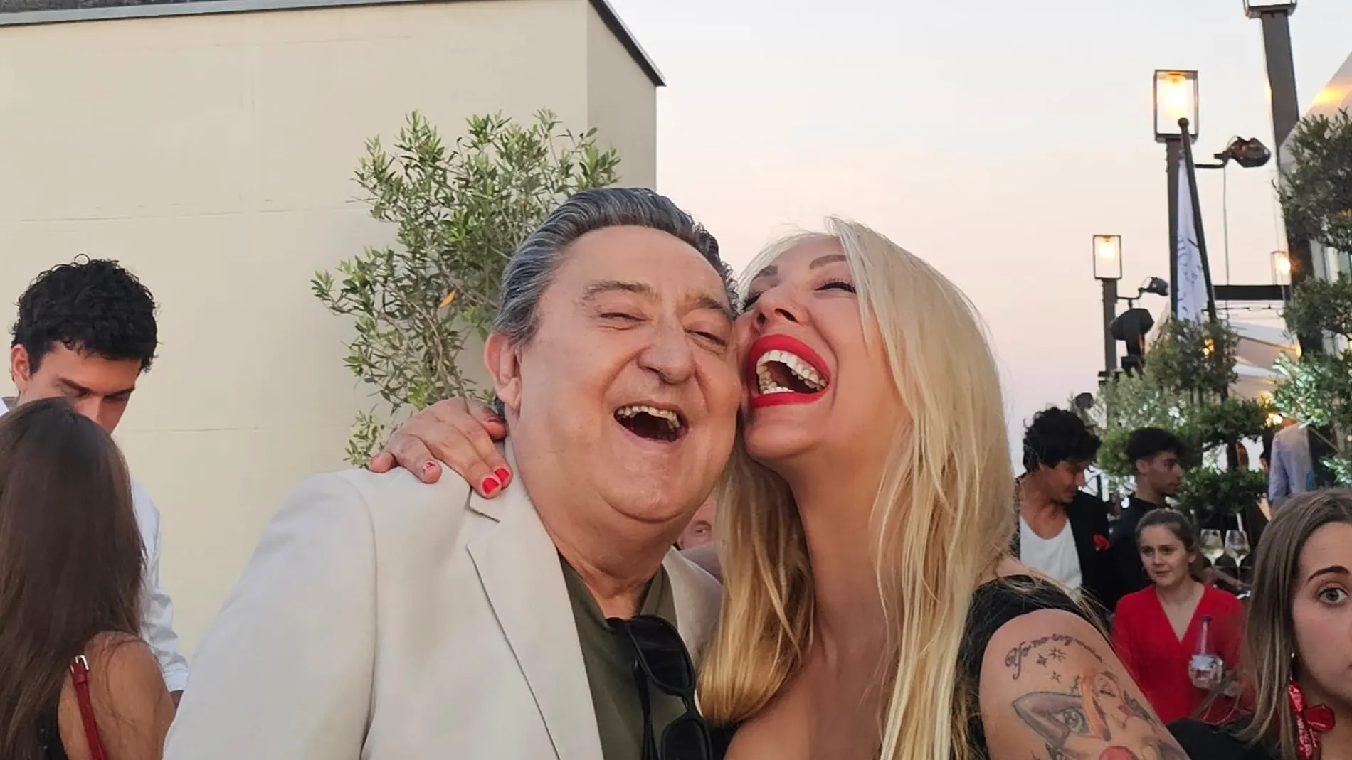 Los actores Mariano Peña y Christina Rapado