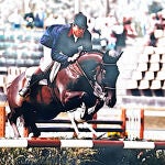 Pierre Durand y "Jappeloup", en La Baule en 1991