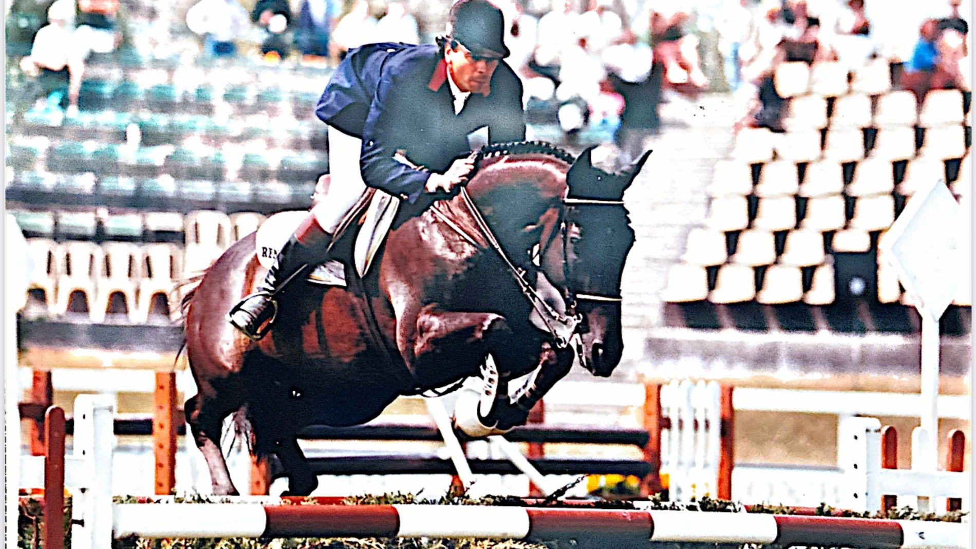 Pierre Durand y "Jappeloup", en La Baule en 1991