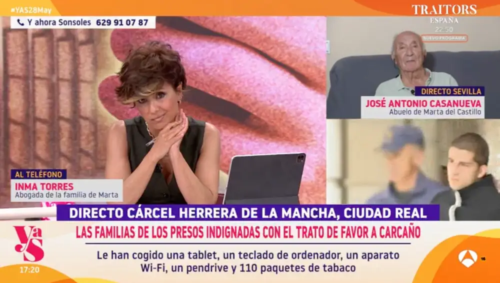 Captura de José Antonio Casanueva en 'Y ahora Sonsoles'