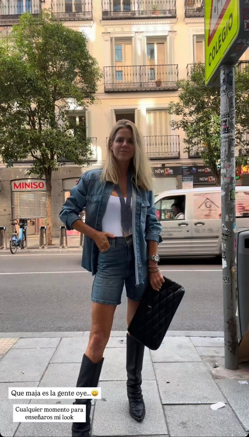 El look de Amelia Bono.