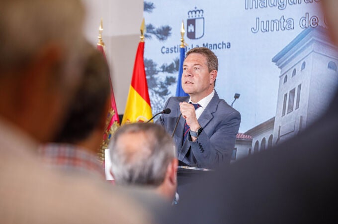 El presidente de Castilla-La Mancha, Emiliano García-Page
