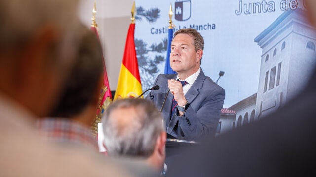 El presidente de Castilla-La Mancha, Emiliano García-Page