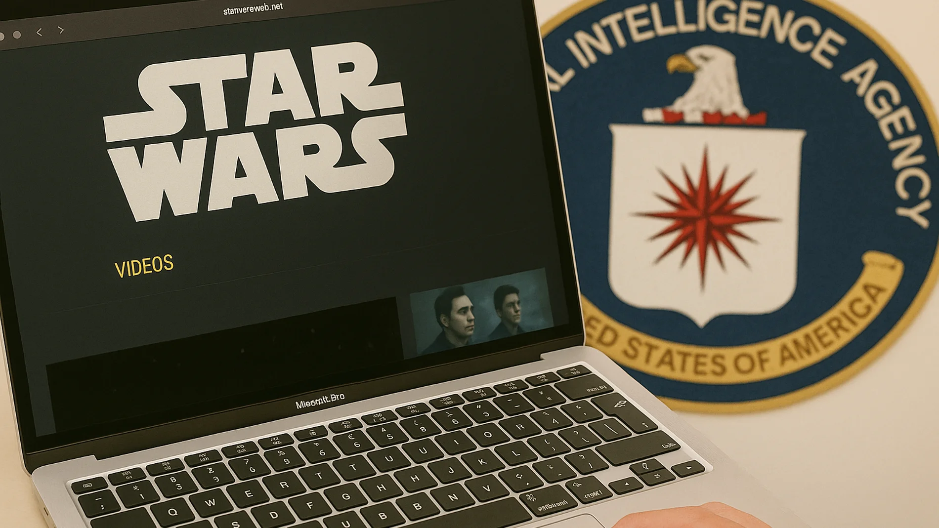 La web de Star Wars que encubría un sistema secreto de comunicación de la CIA.