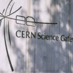 Entrada del Portal de la Ciencia del CERN