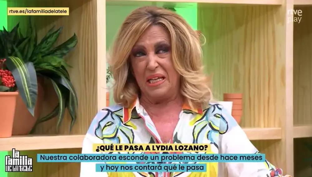 Lydia Lozano, destrozada tras recibir un fatal diagnóstico en "La familia de la tele"