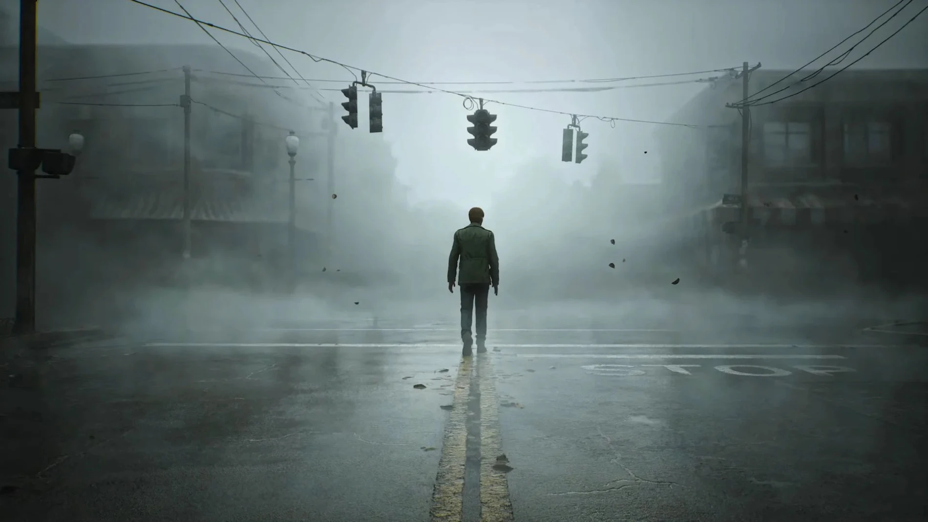 La icónica niebla de Silent Hill envuelve al jugador desde el primer momento