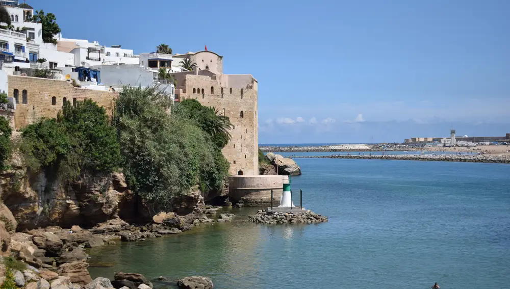 La costa de Rabat desde la Kasbah de los Udayas