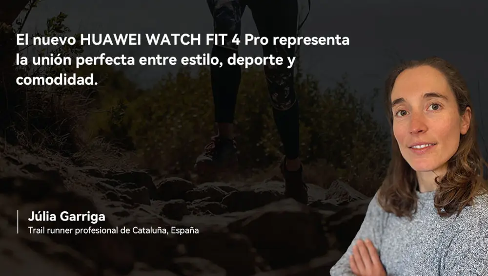 Función de running del HUAWEI FIT 4 Pro