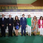 El presidente junto a Isabel Blanco, María González Corral, Javier Faúndez, Méndez Pozo, Jorge Losada o Beatriz Asensio, entre otros