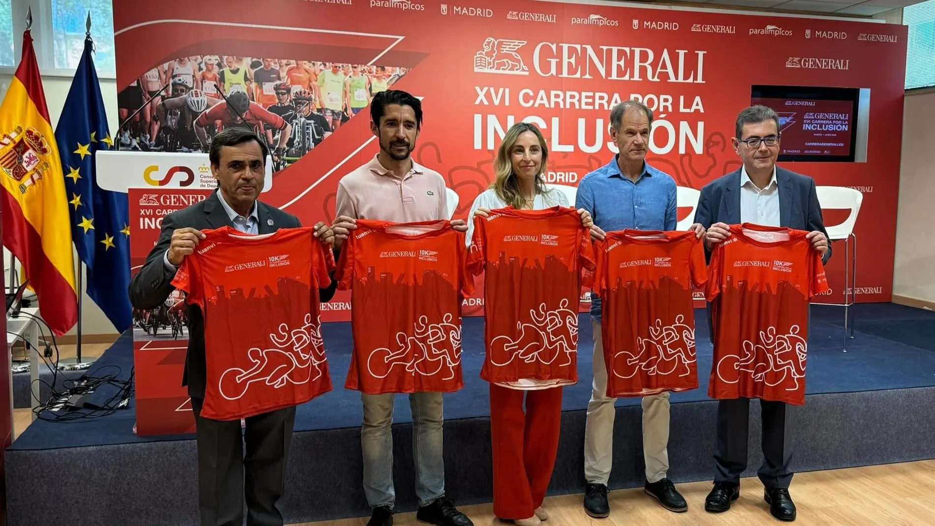 MADRID.-La XVI Carrera Generali por la Inclusión quiere volver a ser este domingo en Madrid "una fiesta de la integración"