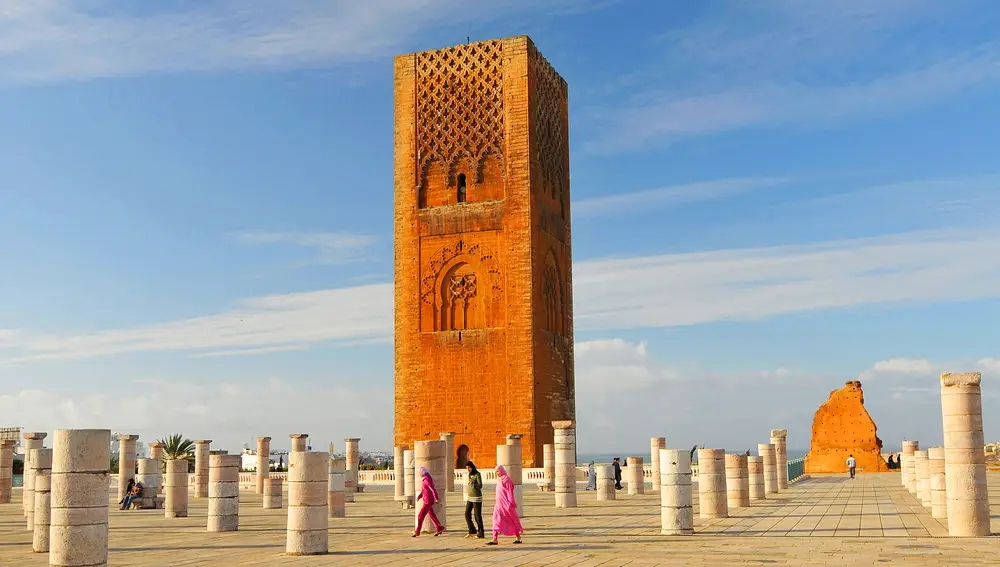La Torre de Hassan, Rabat, Marruecos