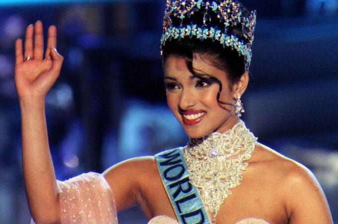 Priyanka Chopra fue elegida Miss Mundo en el año 2000
