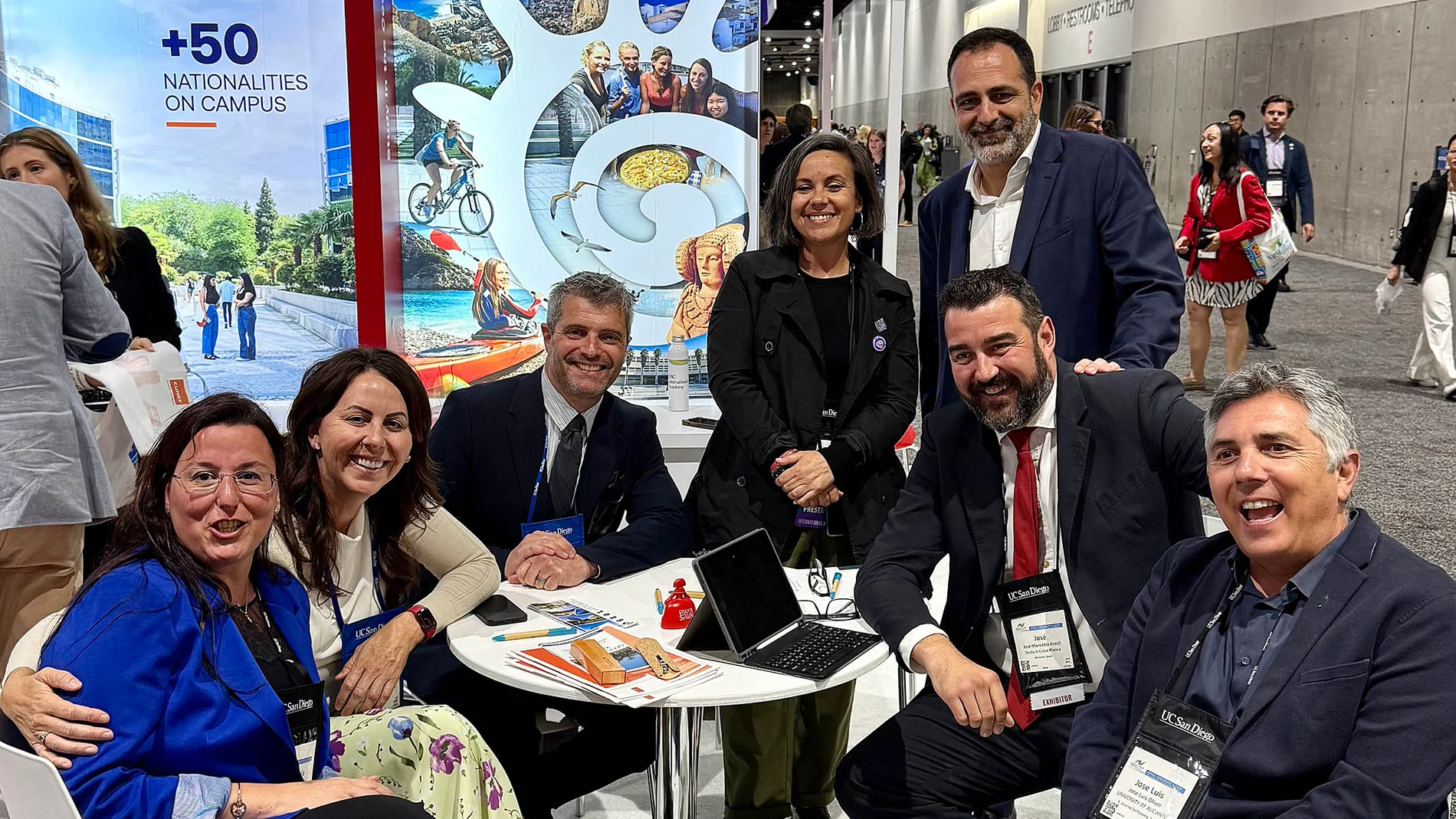 El Patronato Provincial de Turismo Costa Blanca y la Universidad de Alicante participan en la feria NAFSA en California, EE UU