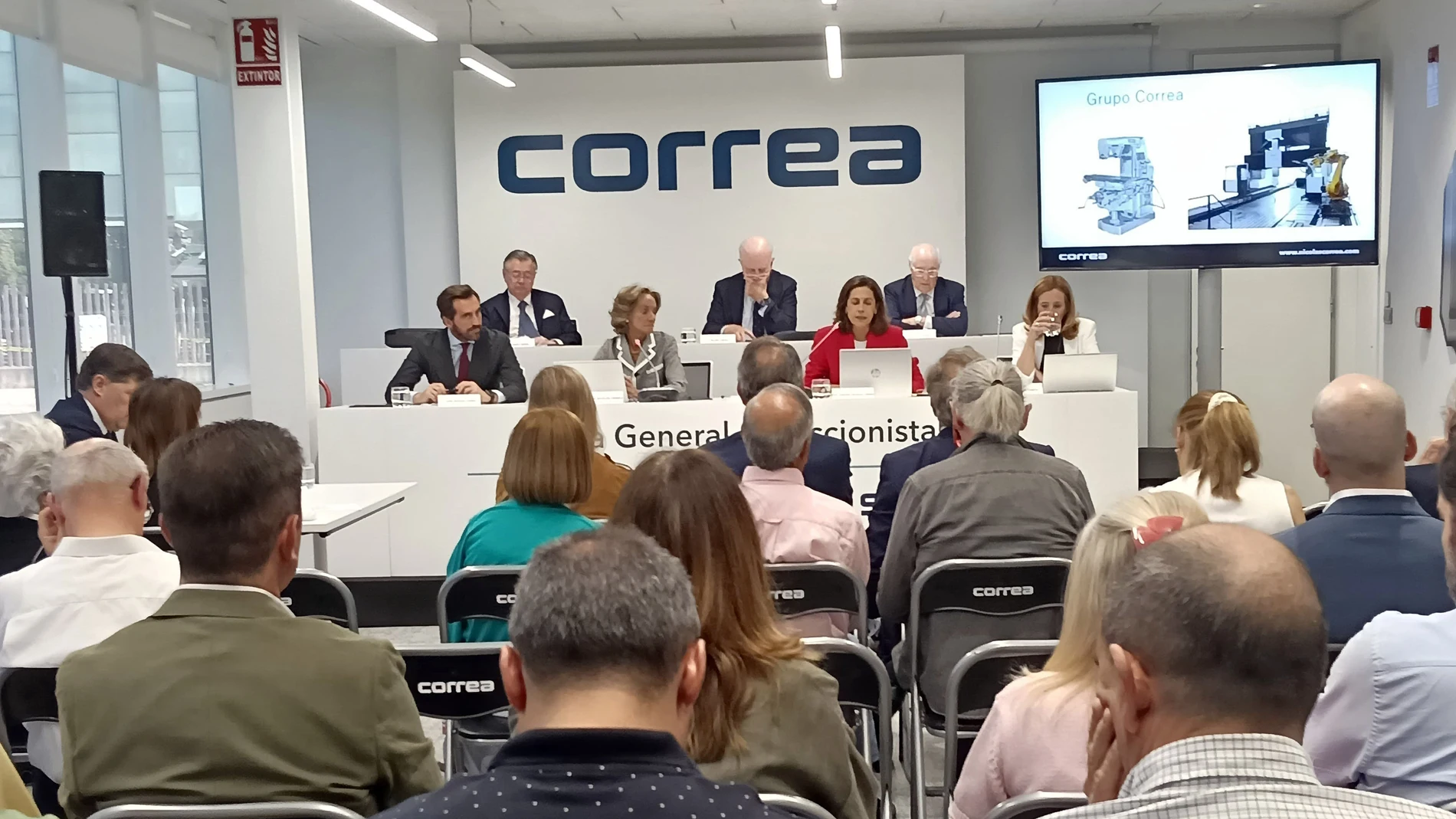 Junta General de Accionistas del Grupo Correa