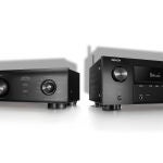 Amplificador (izquierda) y receptor (derecha)