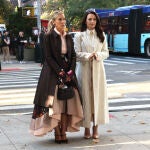 Sarah Jessica Parker y Kristin Davis en la tercera temporada de "And Just Like That...".