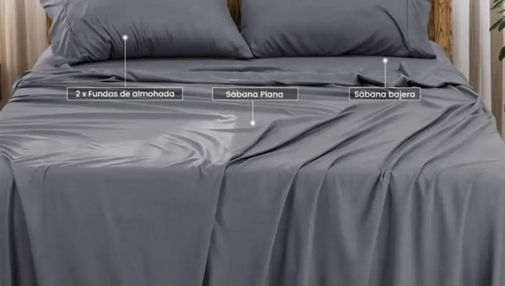 Utopia Bedding Juego de Sabanas 4 Piezas
