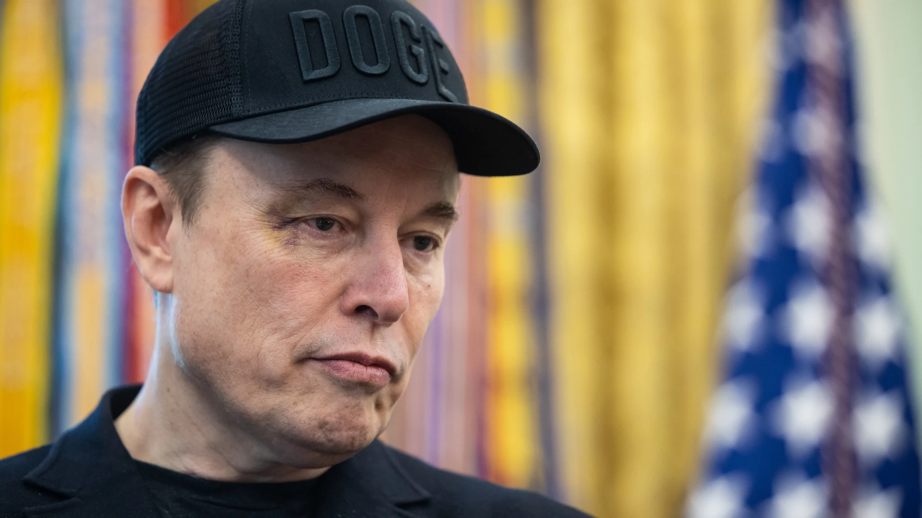 Washington (United States), 30/05/2025.- Elon Musk attends a press conference with US President Trump in the Oval Office at the White House in Washington, DC, USA, 30 May 2025. EFE/EPA/FRANCIS CHUNG / POOL