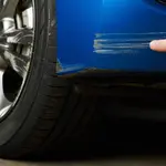 Arañazo en un coche