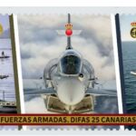 Sello de Correos por el día de las Fuerzas Armadas. 