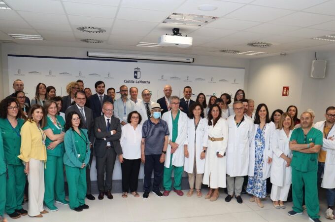 Francisco, el protagonista del primer trasplante hepático en Castilla-La Mancha: "Mis nietos quieren que les lleve a la tirolina"