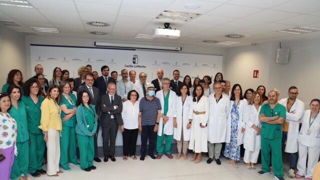 Francisco, el protagonista del primer trasplante hepático en Castilla-La Mancha: "Mis nietos quieren que les lleve a la tirolina"