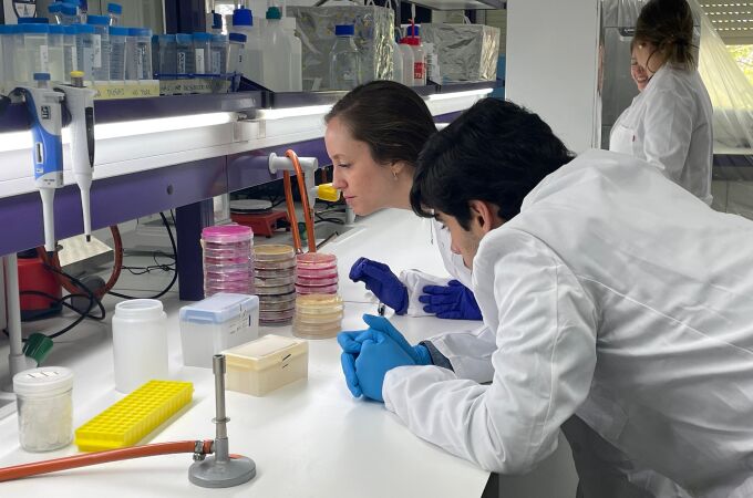 Uno de los laboratorios de la UCAV