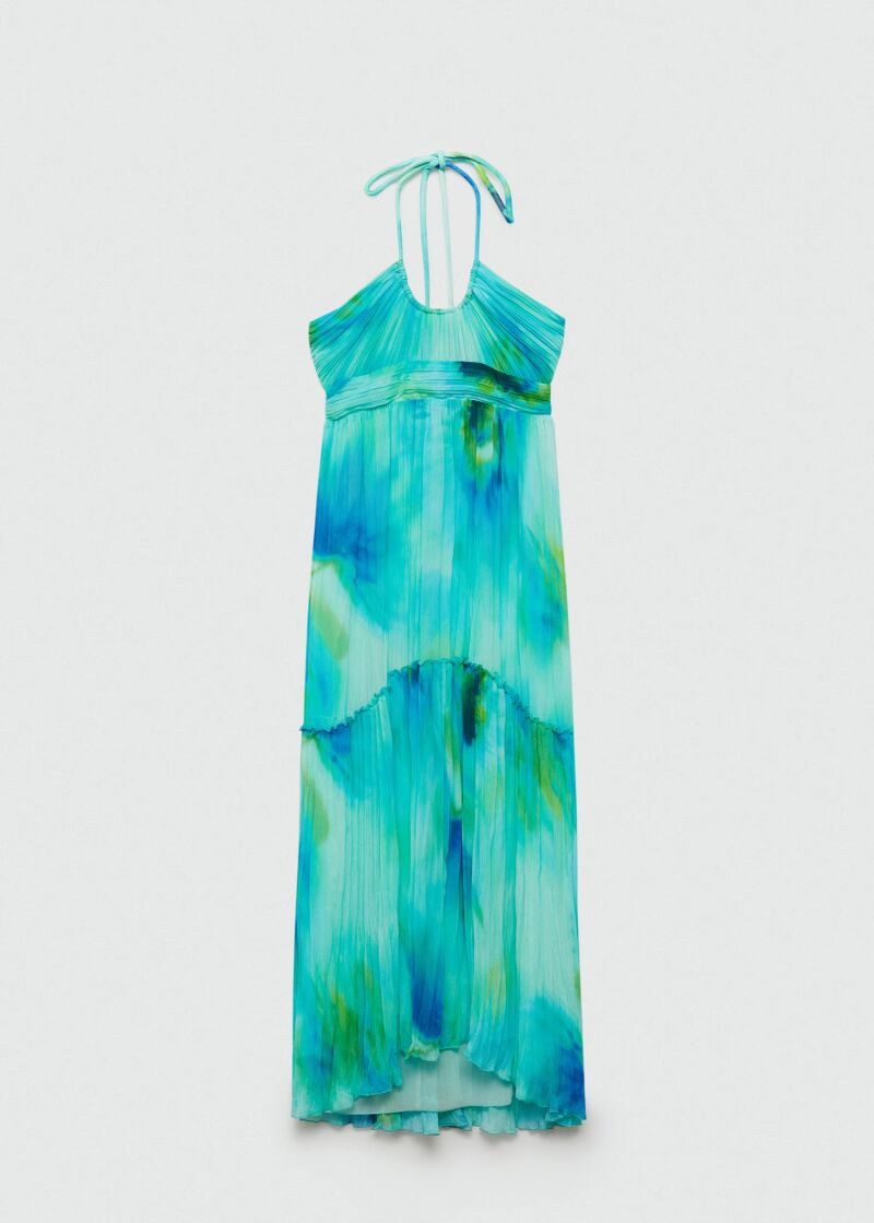 Vestido estampado.